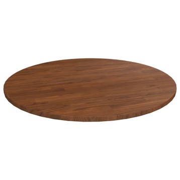 Tafelblad eiken donkerbruin 70: Tweede kansje, OP = OP, Gebruikt, 50 tot 100 cm, Verzenden, Rustiek