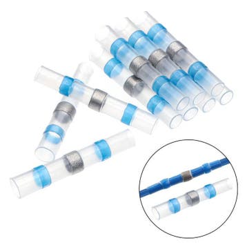 Soldeerhulzen - blauw - (50 - stuks), Verzenden, Nieuw