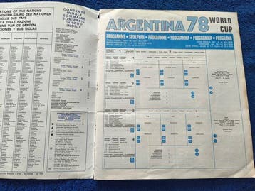 Panini WC Argentina 78 - 1 Compleet album - Excellent (EX), Nieuw