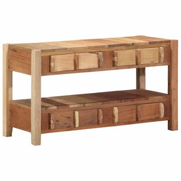 vidaXL TV Kast Bruin 83 x 33 x 46 cm Massief Gerecycleerd, Huis en Inrichting, Verzenden, Nieuw