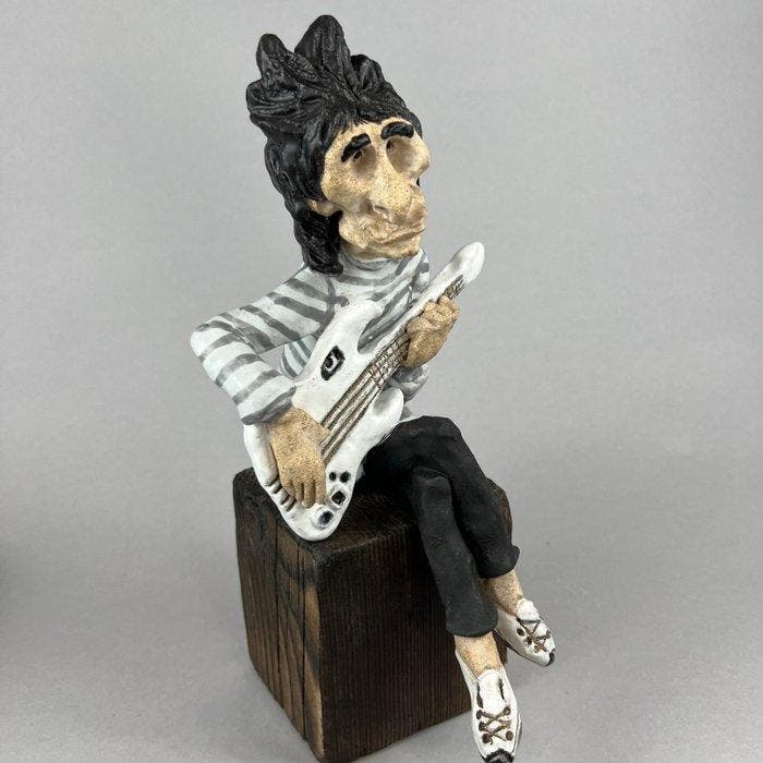 Anna Em - THE ROLLING STONES - Ron Wood, Antiek en Kunst, Kunst | Designobjecten