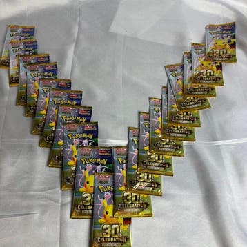 Pokémon - 20 Booster pack - Pokemon TCG 30th Celebration
