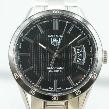 TAG Heuer - Carrera Calibre 5 Date - WV211M-0 - Homme -