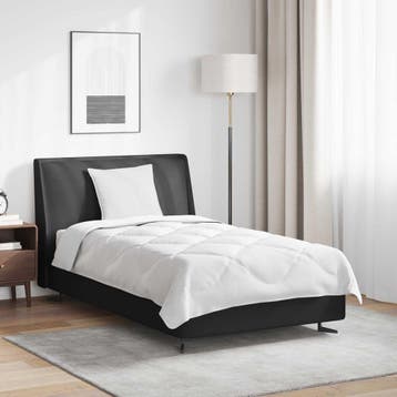 vidaXL All-Season Deken met kussen 2 st Wit Microvezel, Verzenden