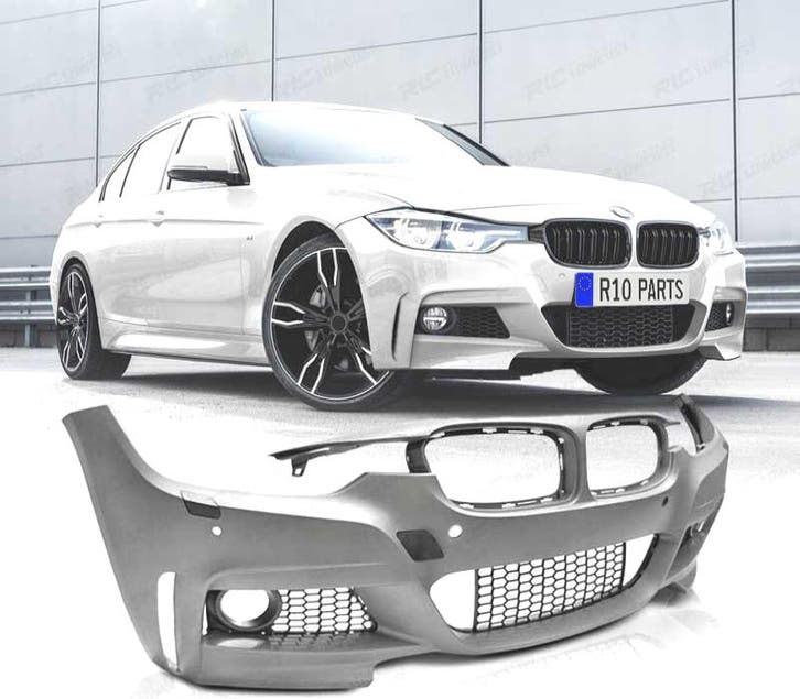 BOUCLIER AVANT BMW F30 F31 LOOK M SPORT PDC, Autos : Pièces & Accessoires, Carrosserie & Tôlerie, Envoi