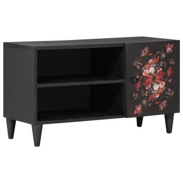 vidaXL Opbergkasten Meerkleurig 80 x 31,5 x 46 cm Massief, Huis en Inrichting, Verzenden, Nieuw