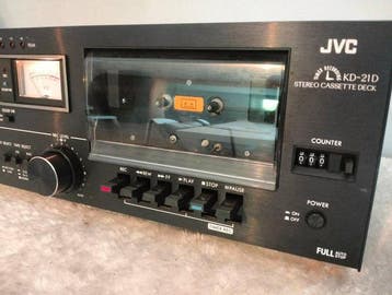JVC - KD-21D — Platine cassette stéréo vintage Dolby,, TV, Hi-fi & Vidéo