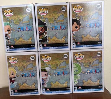 Funko - Funko Pop - One Piece - Mix Funko Pop: 6 pieces