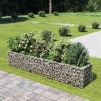 vidaXL Gabion plantenbak verhoogd 270x50x50 cm, Verzenden