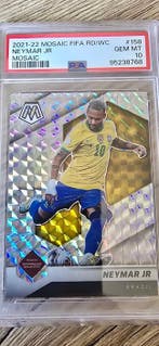 2021/22 Panini Neymar Jr. 158 - PSA 10 Graded card, Nieuw