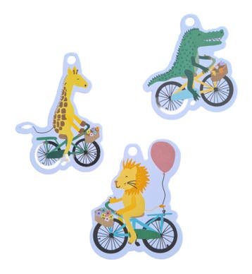 3x Cadeaulabel mix Dieren (kaartjes en overige, OUTLET), Ophalen of Verzenden