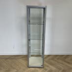 vitrinekast vierkant 3 legborden (hxbxd) 182x50x50 cm,, Maison & Meubles, Armoires | Autre