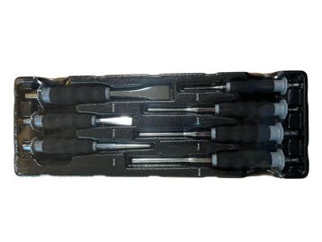 Veiling - Beitelset 7-delig 3-20 mm Diverse Soorten, Doe-het-zelf en Bouw, Gereedschap | Handgereedschap, Nieuw