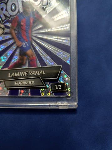 Wild Card Lamine Yamal 1/2 Serialized card, Limited edition,, Nieuw
