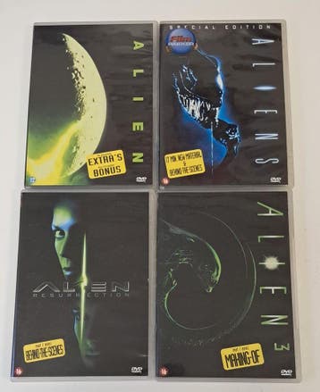 Alien 1 t/m 4 DVD (Losse Delen), CD & DVD, DVD | Science-Fiction & Fantasy, Verzenden, Science Fiction