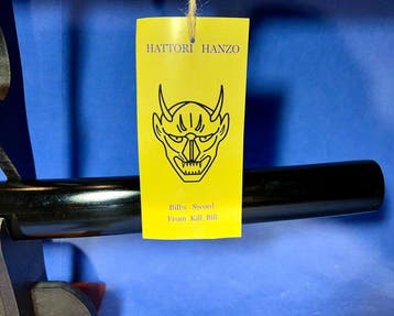 KILL BILL- NEW DELUXE VERSION-RARE 1 Production KATANA OF, Nieuw