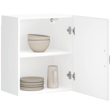 vidaXL Keuken Wandkasten 2 stuks Lucca Hoogglans Wit, Huis en Inrichting, Verzenden, Nieuw