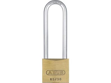 Veiling - 2x ABUS Hangslot - 30mm - HB60 - messing/INOX staa, Nieuw