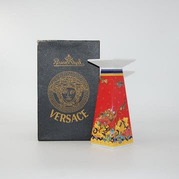 Rosenthal - Versace - Kandelaar - Porselein - „Kerstglorie