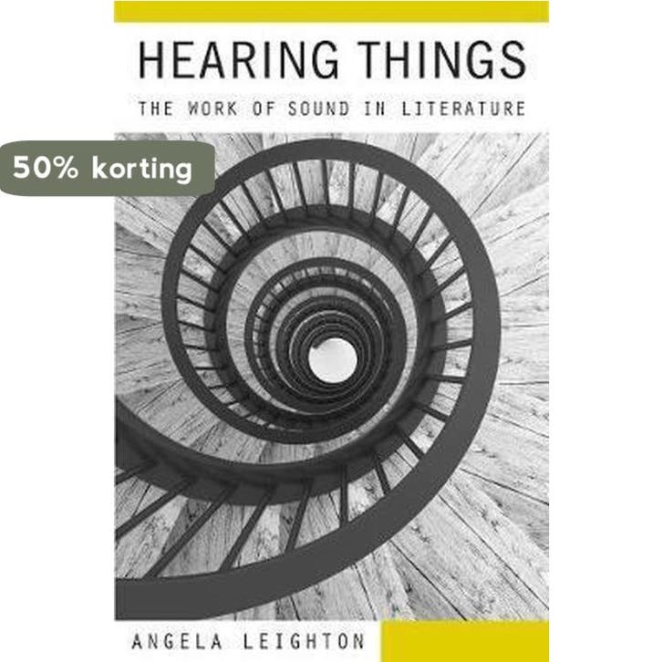Hearing Things 9780674983496 Angela Leighton, Boeken, Taal | Engels, Gelezen, Verzenden