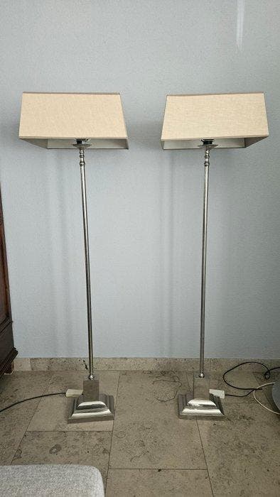 Lampadaire (2) - Métal, Antiek en Kunst, Kunst | Designobjecten