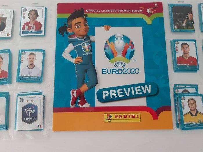 2020 Panini - 1 Empty album + complete loose sticker set -, Collections, Autocollants