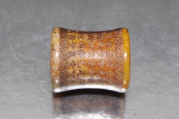 Antiek Boeddhistisch Heilig Chinees handgemaakt kralenamulet