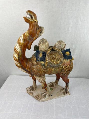 Kamel Tang-Dynastie - Terre cuite - Chine