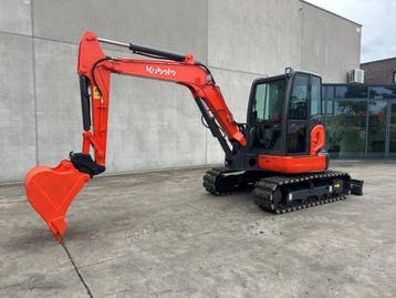Veiling: Rupsgraafmachine Kubota KX155-5 Diesel 2017, Ophalen