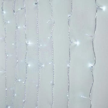 2dekans | Gordijnverlichting - 240LED - 225x150cm - koel wit, Ophalen of Verzenden
