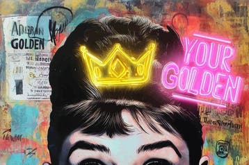 IPR Graph - Audrey Hepburn: La Reina del Pop Neón