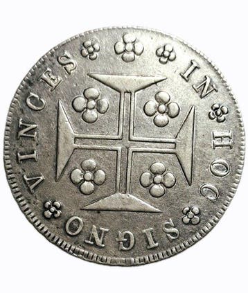 Portugal. Maria II. Cruzado Novo (480 Reis) - 1836 (Zonder