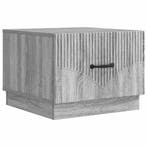 vidaXL Salontafel met lade Grijs sonoma 49 x 50 x 37 cm, Verzenden, Nieuw