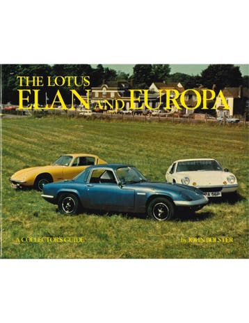 THE LOTUS ELAN AND EUROPA, Ophalen of Verzenden, Nieuw