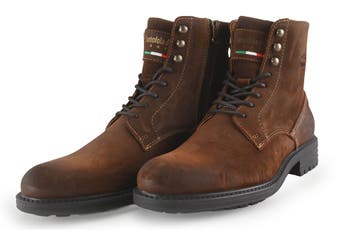 Pantofola dOro Veterboots in maat 42 Bruin, Bruin, Verzenden, Boots, Zo goed als nieuw