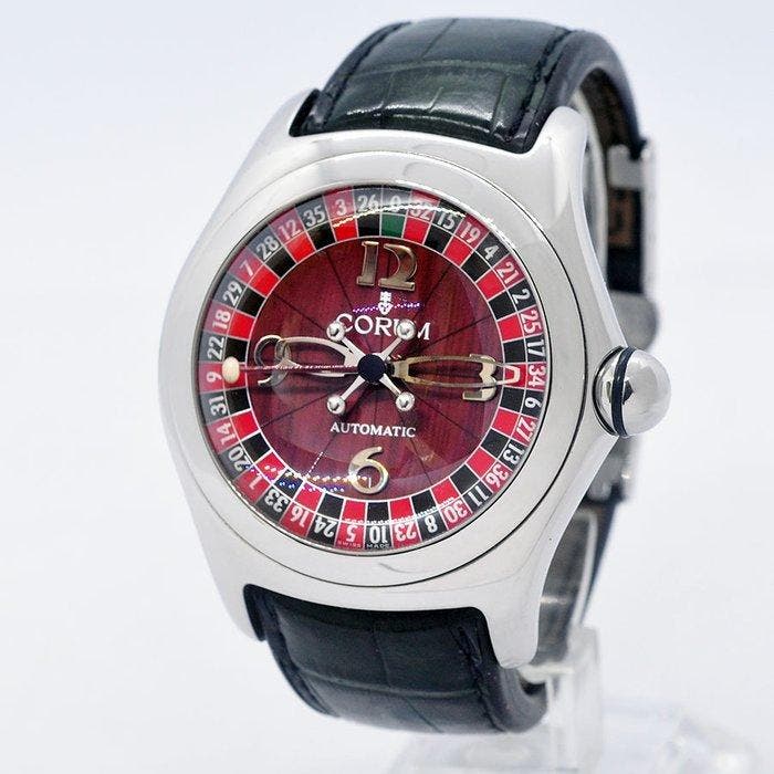 Corum - Bubble - Casino Roulette Automatic Limited Edition, Handtassen en Accessoires, Horloges | Heren