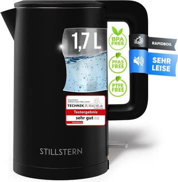 Stillstern Waterkoker met roestvrijstalen filter, PFAS- en P, Verzenden, Nieuw
