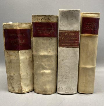 Schrevelus, Margini, Pomay, Reineccius - Sammlung von 4