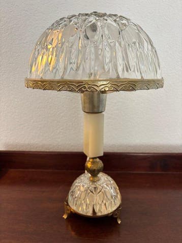 M - Lamp - Messing, Glas, Marmer, Kunststof - Hollywood
