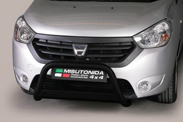Pushbar | geschikt voor Dacia | Dokker 13- 5d mpv. | RVS zwa, Verzenden