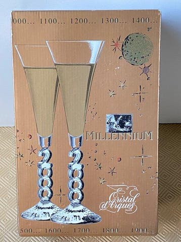 Cristal dArques - Champagneglas (7) - Kristal
