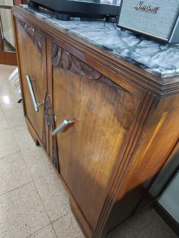 Dressoir (2) - Hout, Marmer