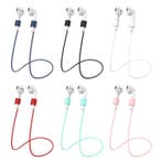6 in 1 Kit voor AirPods 1 / 2 Roze - Hoesje / Anti-Lost, Verzenden