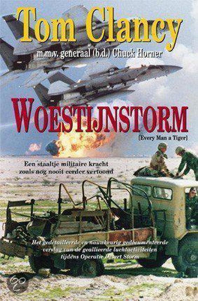 Woestijnstorm 9789022986943 Tom Clancy, Livres, Thrillers, Envoi