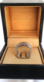Bvlgari - Bague - 18 carats Or blanc - État impeccable, Handtassen en Accessoires, Nieuw