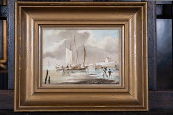 George Wilhelm Opdenhoff (1807-1873) - Marine: In de