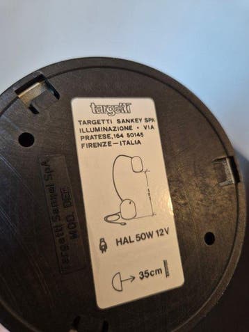 Targetti Sankey - Lampe de bureau - Dépt. - Métal, Plastique