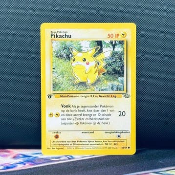 Pokémon Card - PIKACHU 60 1ST EDITION - Pokémon, Nieuw