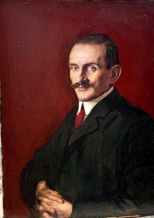 Hollandse School (XIX) - Paar historische familieportretten, Antiek en Kunst, Kunst | Schilderijen | Klassiek