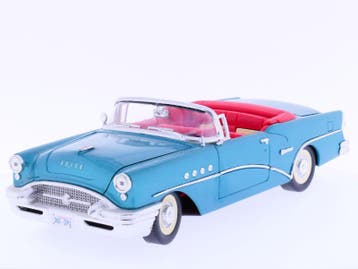 Schaal 1:18 Mira 6134 Buick Century 1955 #131 (Automodellen), Hobby en Vrije tijd, Modelauto's | 1:18, Ophalen of Verzenden, Gebruikt